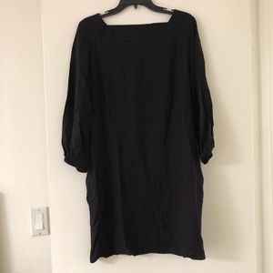 Black cotton Gap dress